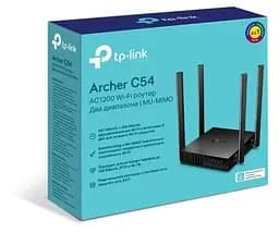 Роутер Archer C54, Black, Wi-Fi 802.11a/b/g/n/ac, до 1167 Mb/s TP-Link teh0020546 - мініатюра 4