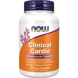 Добавка Now Foods Clinical Cardio 90 капсул