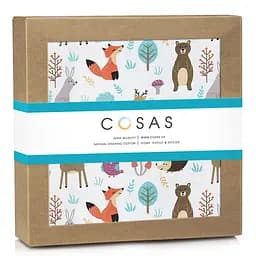 Пелюшки фланелеві Cosas Animals 80х100 см, бежеві