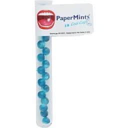 Капсулы PaperMints ментоловые, тубус, 18 шт. (774909)