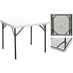 Стол раскладной SpringFun квадратный 88 см нагрузка 150 кг многофункциональный компактный для туризма