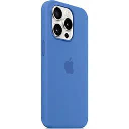 Чохол Silicone Case для Apple iPhone 15 Pro Capri Blue AA [92763] - мініатюра 2