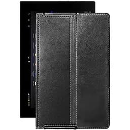 Чохол StatusCASE з екошкіри для планшету Sony Xperia Tablet Z4 10 (SGP771Z) Чорний глянець