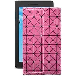 Чехол StatusCASE из экокожи для планшета Lenovo Tab E7 TB7104L Розовый ромб