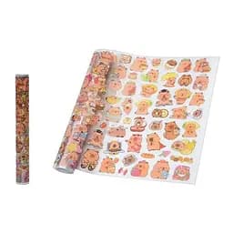 Детский набор наклеек "Капибара" Bambi YG0321, 69,5х26,5 см