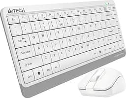 Комплект клавіатура і миша A4Tech Fstyler FG1112 White [99003] - мініатюра 2