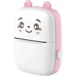 Портативний дитячий принтер Mini Printer Рожевий