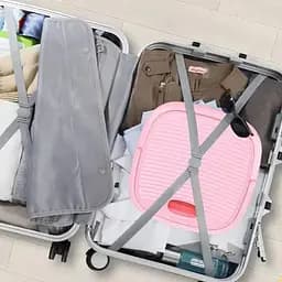 Пральна машина UKC міні відро MA2000 White Pink (16317) - мініатюра 3