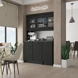 Буфет кухонний Idea К-92.2 Чорний