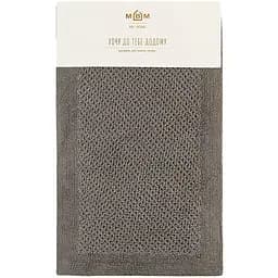 Килимок для ванної кімнати МВМ My Home Бухта 80х50 см темно-сірий (BM-05 S DARK GRAY)