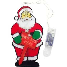 Новогодняя LED декорация Devilon Дед Мороз 25х13.5 см (640317)