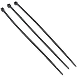 Хомут нейлоновий Haisser 4.6х200 мм 100 шт. чорний (123411)