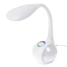 Настольная лампа Brille цветная LED с USB SL-72, 7W WH