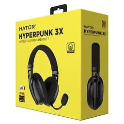 Навушники Hator Hyperpunk 3X Wireless Black (ESH14) - мініатюра 6