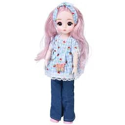 Детская игрушечная кукла Bambi F0322 (Blue) шарнирная, размер 29 см