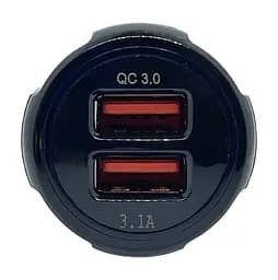 Автомобільний зарядний пристрій XON UniLink 2 x QC3.0 Black (CU002A30WB 3418) - мініатюра 2