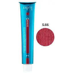 Професійна стійка аміачна крем-фарба для волосся Le Cher Geneza 5.66 (4TR) з протеїнами шовку 100 мл