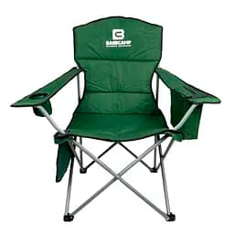 Кемпінгове крісло BaseCamp Hunter, 60x60x100 см Зелений
