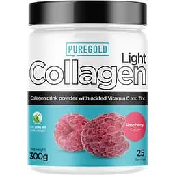 Коллаген Pure Gold Collagen Light Raspberry 300 г