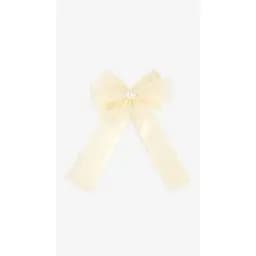 Бант детский 272498 6,5 см Кремовый