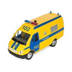 Автомодель Technopark Газель Полиция, желтый (CT-1276-17PU)