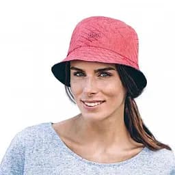 Панама Buff Travel Bucket Hat S/M Синій-Червоний - мініатюра 3