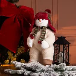 Новогодняя фигурка Снеговик 29×23×54 см Yiwu CR-4-10