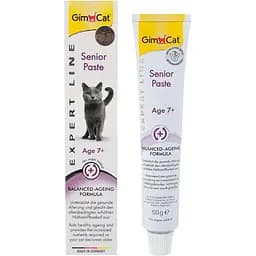 Паста GimCat Expert Line Senior для кошек старше 7 лет 50 г
