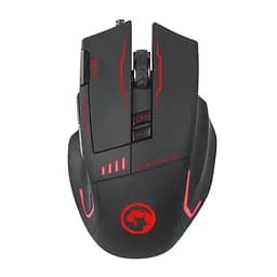 Мишка Marvo G909L USB з ігровою поверхнею G1 Black (G909L+G1) - мініатюра 3
