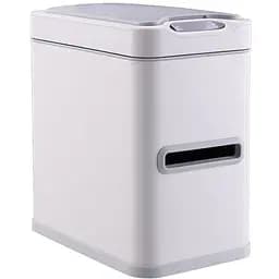 Ведро для мусора сенсорное прямоугольное Jah для туалетной бумаги 7 л 30.7x19.1x32 см белое (JAH533 white)
