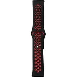 Ремешок Nikes Samsung Gear S3 22 мм Черно-Красный