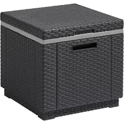 Стіл-скриня з термоізоляцією Allibert Ice Cube графіт