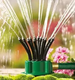 Розумна система поливу Multifunctional Water Sprinkler розпилювач дощувач для поливу газону на 360 градусів - мініатюра 4