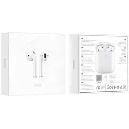 Бездротова гарнітура Hoco ES49 (EW02) AirPods біла блютуз 5.0 - мініатюра 4