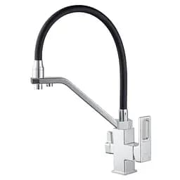 Смеситель для кухни на две воды Koer KB-72009-01 KR5006 Хром