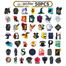 Стікерпак Гаррі Поттер Набір наклейок GeekLand Harry Potter 50 штук 2457177207