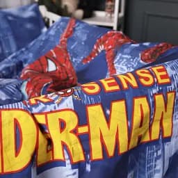 Підковдра MirSon Бязь 17-0700 Spider-Man 160х220 синя (2200010457179)