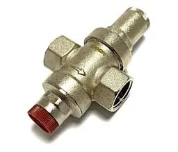 Редуктор тиску Zegor QS-3431 1/2" нікельована латунь 30412 - мініатюра 2