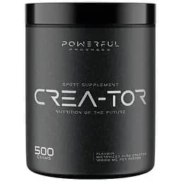 Креатин Powerful Progress Crea-Tor Micronized Малина 500 г