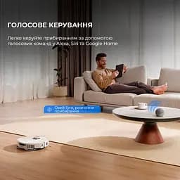 Робот-пилосос миючий Dreame Bot X40 Ultra White - мініатюра 14