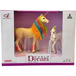 Набор Dino Toys Dream World Единорог Радуга Y10 зеленый 2 шт. (Q9899-Y10-4)