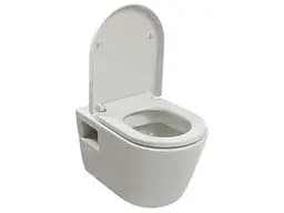 Унитаз подвесной Newarc 3825 с сидением Soft Close, Белый