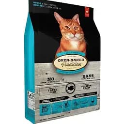 Сухой корм для котов Oven-Baked Tradition, из свежего мяса рыбы 4,54 кг