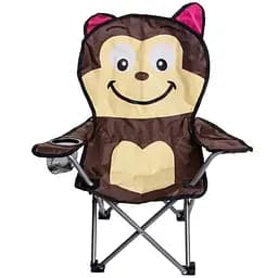 Детское кресло Lugi SJ-0065BR туристическое складное 34х58х65 см коричневое