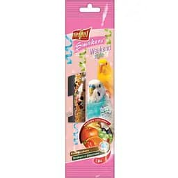 Ласощі для хвилястих папуг Vitapol колба фруктові 45 г