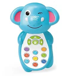 Розвиваючий телефон "Забавки з друзями" Metr+ M 5773ABC(Blue) 13 см, українська