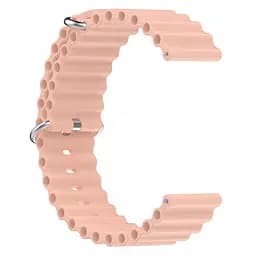 Ремінець Hump Samsung Galaxy Watch Active 2 40mm44mm - рожевий ширина кріплення 20мм силікон Watchbands (W23-1WB91199940) - мініатюра 4