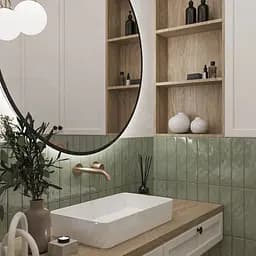 Умивальник VBI Triest white накладний VBI-012700, Білий