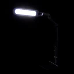 Настільна лампа Brille на гнучкій ніжці сенсорна SL-60 10W BK - мініатюра 5