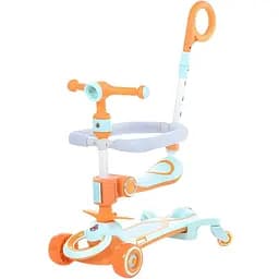 Самокат iTrike JR 3-083 5 в 1 оранжевый